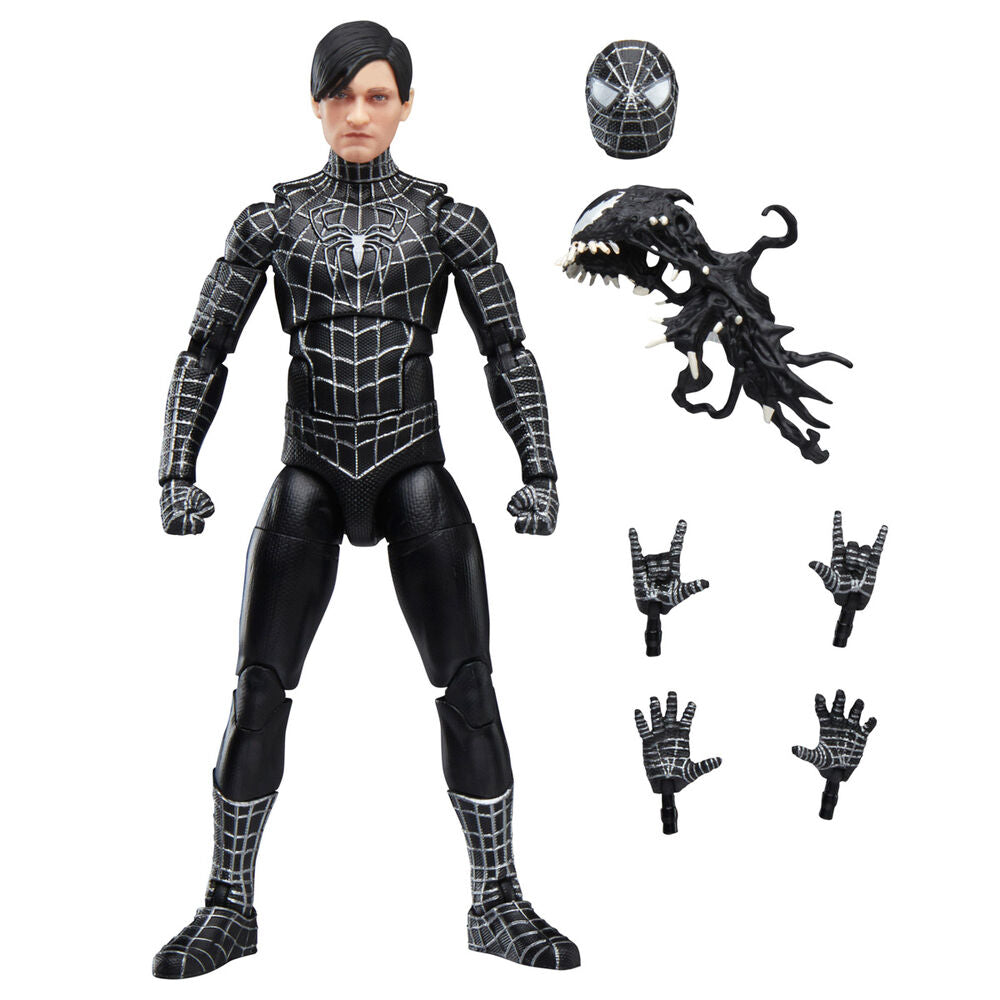 Figura Symbiote Spider-Man Spiderman 3 Marvel Legends 15cm