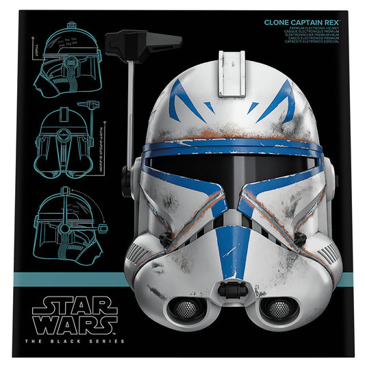 Casco electronico Clone Captain Rex Star Wars
