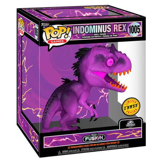 Figura POP Funko Fusion Super Jurassic World Indominus CHASE