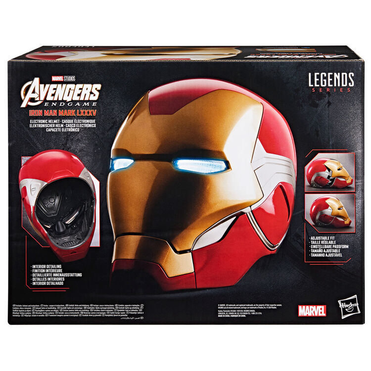 Casco electronico Iron Man Avengers Endgame Marvel